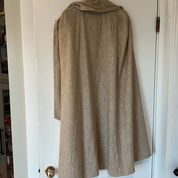 Vintage 100% wool, fully lined cape with scarf ILGWU made in USA - Picture 7 of 11